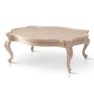 Classic Royal Style Living Room Art Deco Wooden Coffee Table