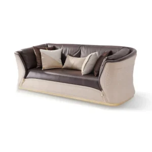 Luxury Modern Living Room Furniture Leather Sofa Chair