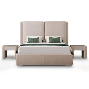 Light Luxury Modern Furniture Soft Bed Set Durable Bedroom Bed