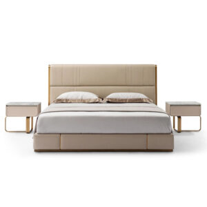 Modern Bedroom Fabric Bed Home Furniture Modern Bedroom Soft Bed