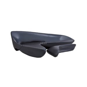 Half Moon Sectional Turkish Modern U Shaped Leather For Home Luxury Sofa